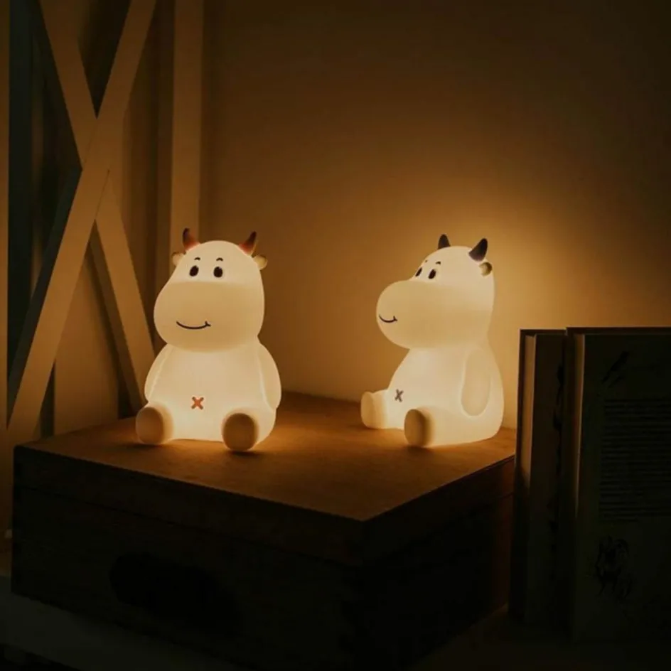 Discount Mary's Veilleuse rechargeable Vache Rose