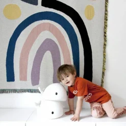 Sale FLOW Veilleuse tactile baleine Moby (30 cm)