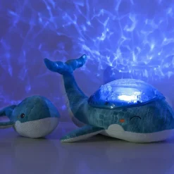 Cloud B Veilleuse Tranquil Baleine™ Whale bleue