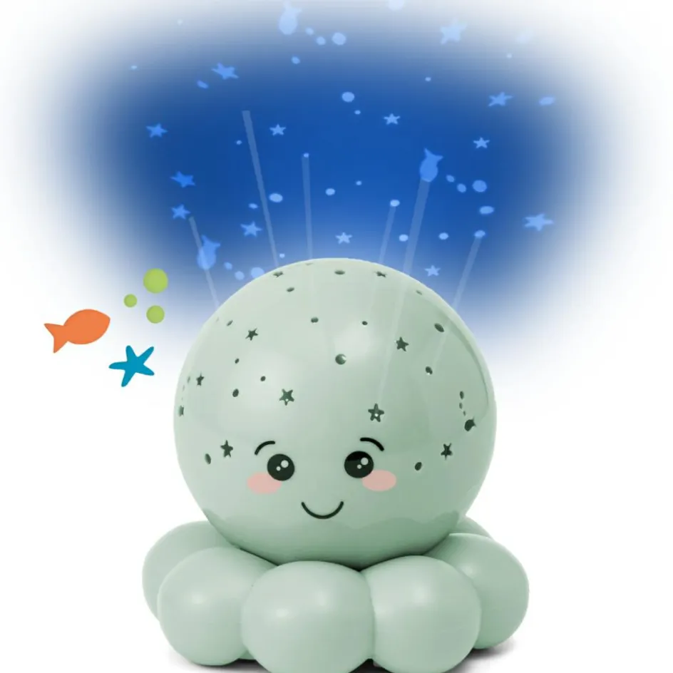 Veilleuse Twinkles To Go Octo Vert Pastel|Cloud B New