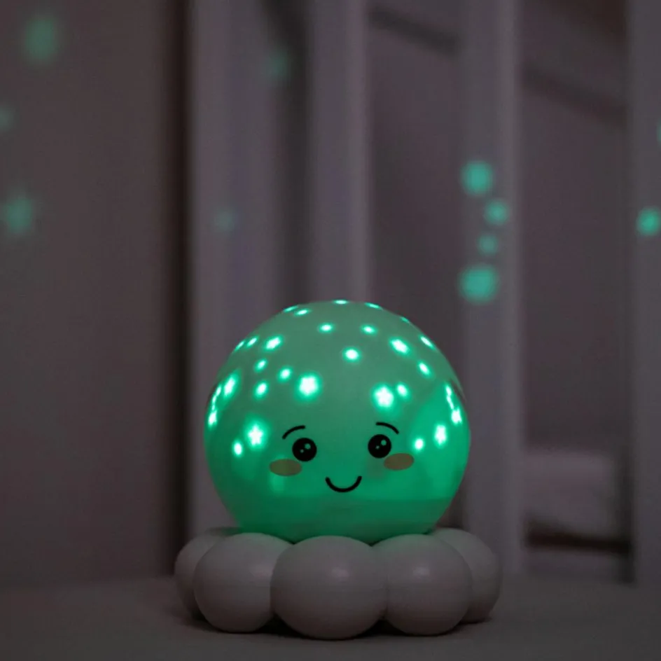 Veilleuse Twinkles To Go Octo Vert Pastel|Cloud B New