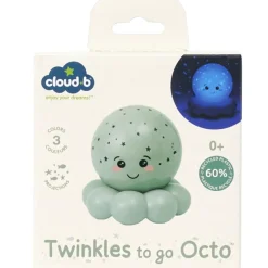 Veilleuse Twinkles To Go Octo Vert Pastel|Cloud B New
