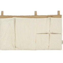 Cam Cam Copenhagen Vide-poches pour lit Rayures marron