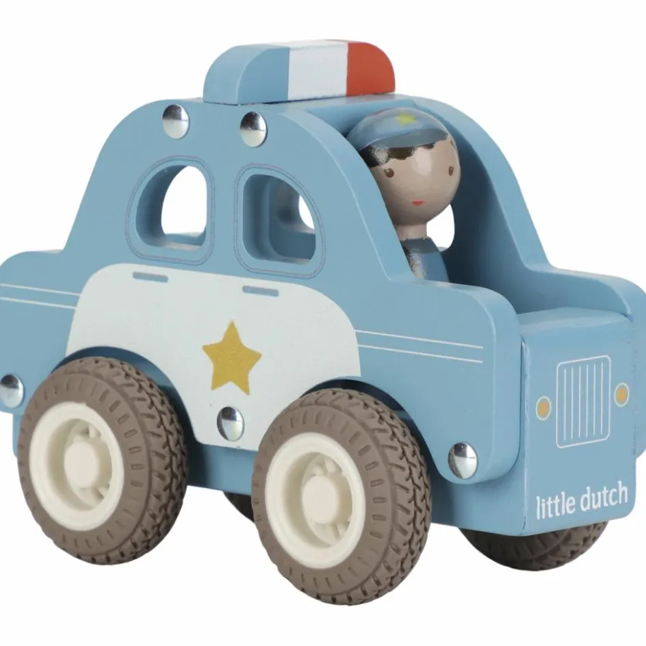 Voiture de police en bois|Little Dutch Best