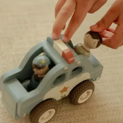 Voiture de police en bois|Little Dutch Best