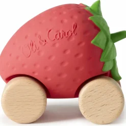 Voiture et jouet de dentition Sweetie la fraise|Oli & Carol Discount