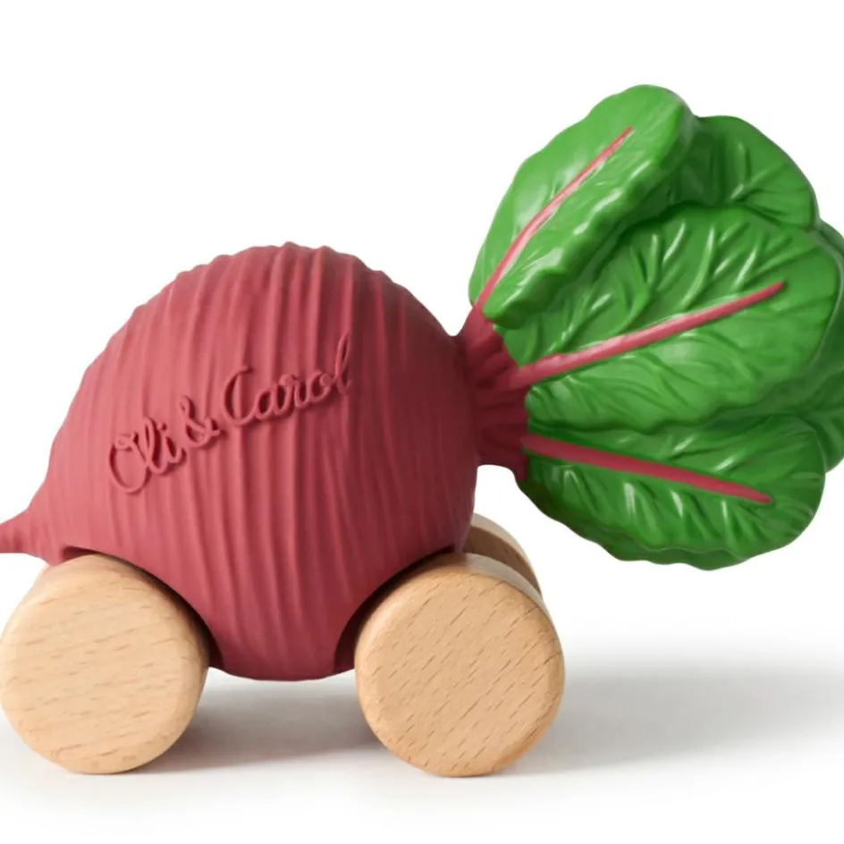 Voiture et jouet de dentition Betty la betterave|Oli & Carol Best