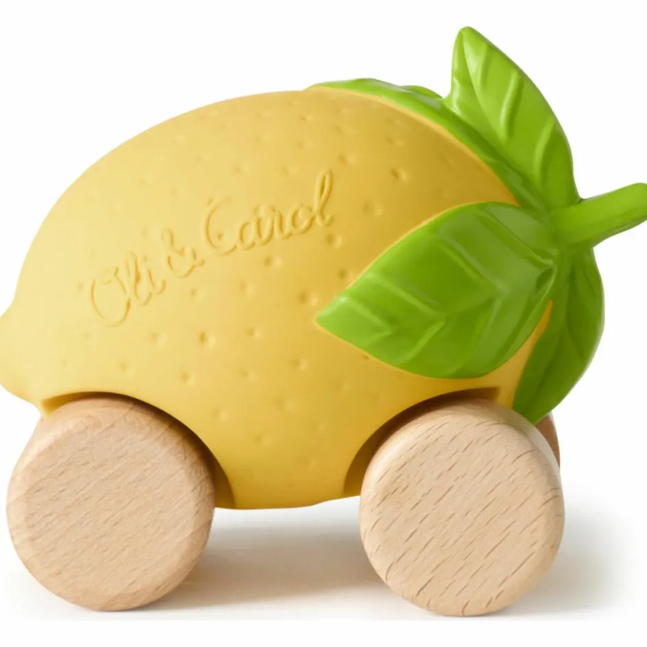Clearance Oli & Carol Voiture et jouet de dentition Lou citron
