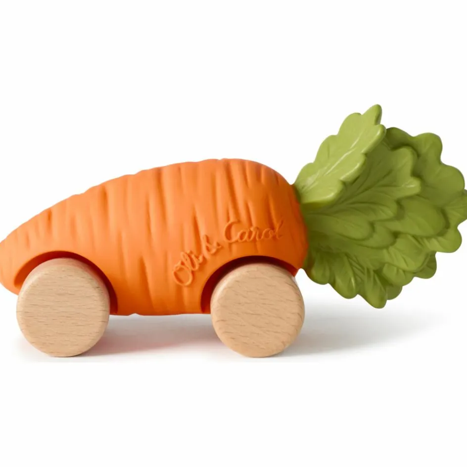 Voiture et jouet de dentition Cathy la carotte|Oli & Carol Best