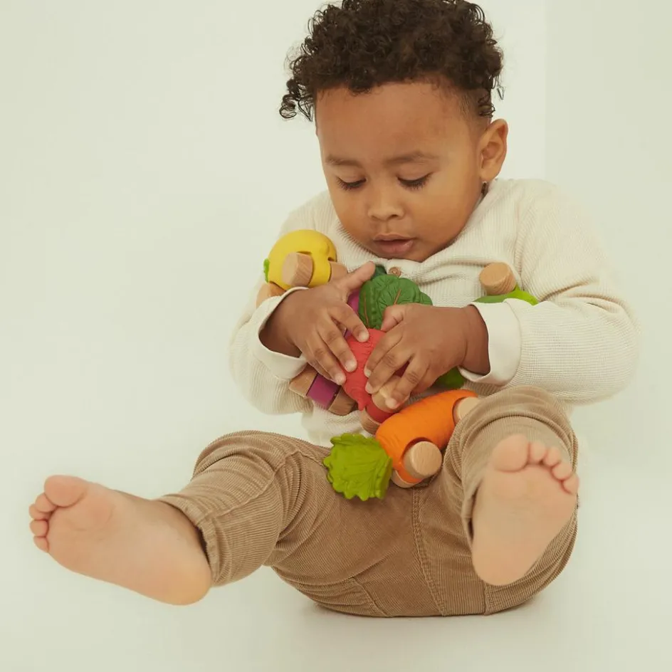 Voiture et jouet de dentition Cathy la carotte|Oli & Carol Best