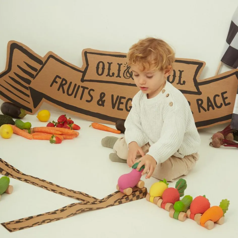 Voiture et jouet de dentition Cathy la carotte|Oli & Carol Best