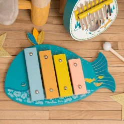 Xylophone baleine Joséphine Le voyage d'Olga|Moulin Roty Online