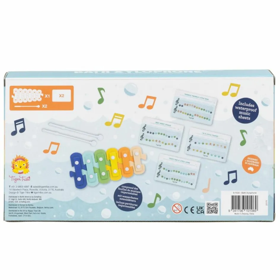 Tiger Tribe Xylophone pour le bain