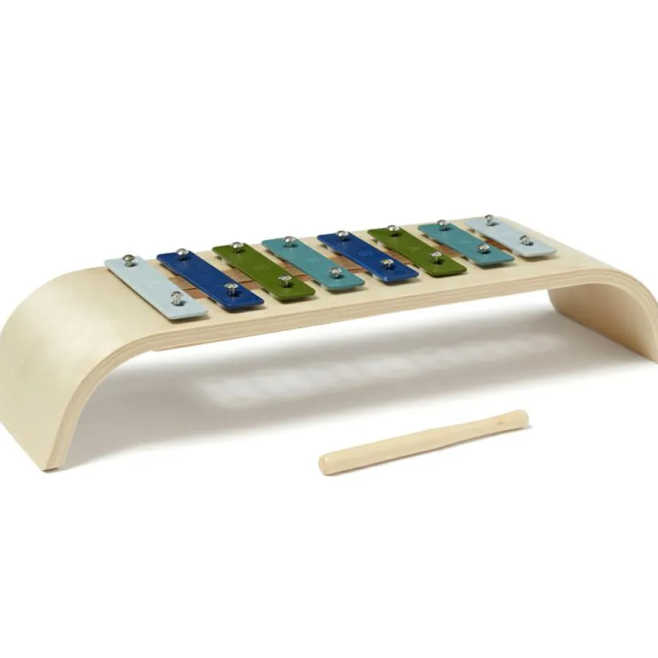 New Kid's Concept Xylophone vert et bleu